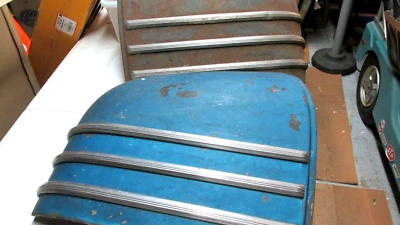 1942 1946 1947 1948 Chevrolet Fleetline удлинители переднего крыла с хромом - Изображение 1 из 4