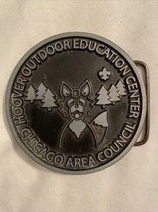 Boy Scout Camp Hoover Outdoor Educational Center Belt Buckle Chicago Area Counci - Picture 1 of 5