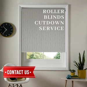 Cutdown Service - Cascade Blockout Roller Blinds - Picture 1 of 12
