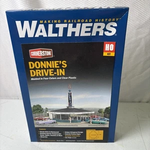 HO Walthers Donnie’s Drive-in Model Making Railroad History - Imagen 1 de 2
