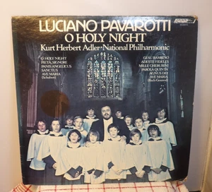 Luciano Pavarotti O Holy Night LP 1976 OS26473 Vinyl Record Album Christmas #1 - Picture 1 of 5
