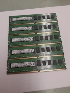 Set of 5 SK HYNIX 8 GB DDR4R SERVER RAM PC4-2133P MHz HMA41GR7AFR8N-TF - Picture 1 of 3