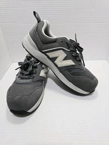 New Balance Elite Lite Comp Toe Work Shoe Grey Mens Size 8.5 D - Picture 1 of 10