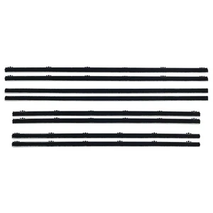 1962 Fairlane Beltline Weatherstrip 2dr Sedan Inner-Outer Felt Seals New - Picture 1 of 3