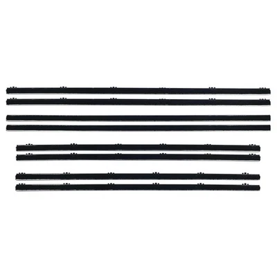 1962 Fairlane Beltline Weatherstrip 2dr Sedan selos de feltro internos e externos novos - Imagem 1 de 3