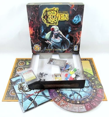 Coven Board Game  Paul Saxberg 8th Summit A Game of Hidden Alignments - Image 1 of 4