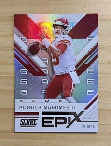 2019 Score - Epix Patrick Mahomes II #EG-3 Game Red Kansas City Chiefs NFL NM - Picture 1 of 2