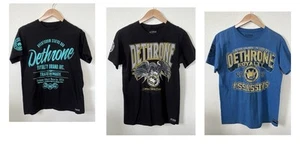Dethrone Royalty Men’s T-shirt Collection Lot Of 3 MMA Size:Medium - Picture 1 of 12