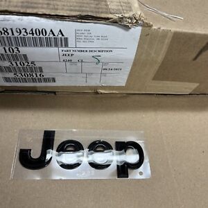 Genuine OEM Mopar 68193400AA 2013-2020 Jeep Grand Cherokee Front Hood Emblem New