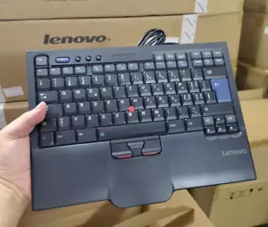 Original Lenovo UltraNav USB Wired SK-8845CR Keyboard - Swiss Layout - Picture 1 of 4