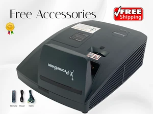Promethean UST-P1 DLP Projector Ultra Short Throw Conference Room HDMI w/Bundle - Picture 1 of 12