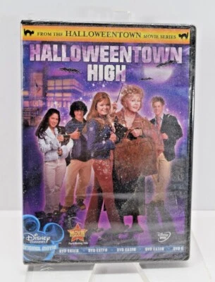 HALLOWEENTOWN HIGH (DVD, 2005) Disney Channel Origional Movie Extras New Sealed - Image 1 of 2