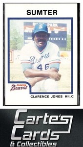 Clarence Jones 1987 ProCards #1354  Sumter Braves Coach