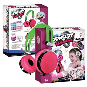 Headset jewel  DIY kids, boys girls fashion Create your own earphone  NEW - Picture 1 of 6