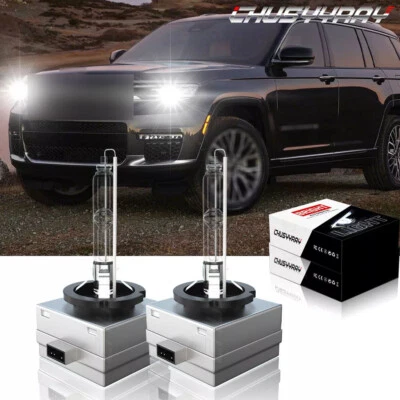 2pc D1S D1R Headlight High/Low Beam Bulb Lamp 6000K FOR Jeep Grand Cherokee - Image 1 of 4