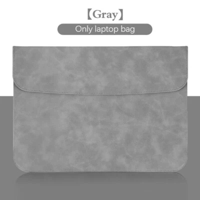 Funda de cuero PU para computadora portátil para Macbook Air Pro Lenovo HP 13 14 15 16 pulgadas Foto 1 de 4