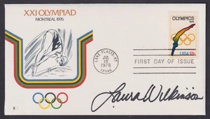 Laura Wilkinson, American Olympic Diving Gold Medalist, signed Olympics FDC - Picture 1 of 1