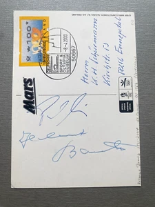 HELMUT BANTZ (†2004) Olympiasieger 1956 Turnen signed Postkarte 10x15 Autogramm - Picture 1 of 2
