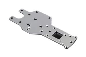 CNC Metall Chassisplatte hinten für 1/5 HPI RV Rofun Kingmtor Baja 5B 5T 5SC - Imagen 1 de 18