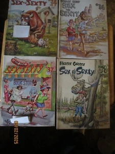 4 Sex to SEXTY Pierre Davis Risque Adult Humor Cartoon Magazine 34-36-37-38 L18 - Bild 1 von 15