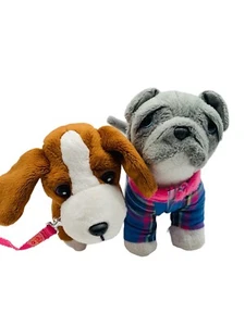 Muñeca de peluche Our Generation Bulldog y Bassett Hound patas posables animales de peluche - Imagen 1 de 12
