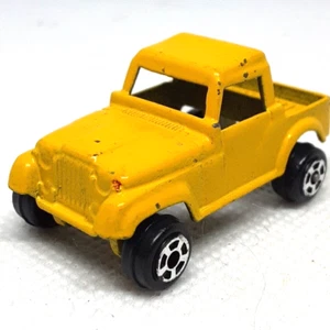 Tootsietoy Jeep Truck Yellow Made In United States - Picture 1 of 8