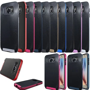 Generic Crucial Bumper Dual Layer Slim Case Cover for Samsung Galaxy S6 SM-G920 - Picture 1 of 11