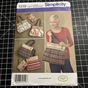 2013 Simplicity SewingPattern 1519 Womens Purses 3 Styles Fashion Accessory 9976 - Picture 1 of 7