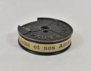 FILM PATHE BABY 9,5 MM NR. 7 HUGUETTE UND SEINE FREUNDE DER LÖWE IN SEINER JUGEND - Bild 1 von 1