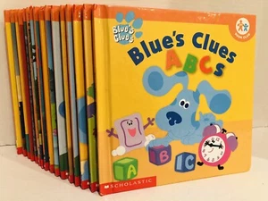 Blues Clues Dora Little Bill Book Set Scholastic Hardcover Nick Jr Vintage Lot - Picture 1 of 5