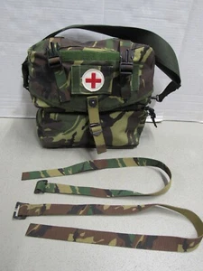 Dutch DPM Camo Sanitätertasche Umhängetasche Erste Hilfe medizinische dreifach faltbare Tasche mit US GP-Gurt - Bild 1 von 22