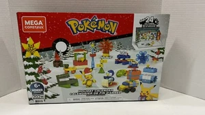 Mattel Mega Construx Pokemon Holiday Advent Calendar 2021 New 202 Pcs Sealed - Picture 1 of 4