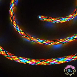 Cable EL multicolor 5 mm *£6 por metro* Muchas longitudes de hermoso cable brillante - Imagen 1 de 8
