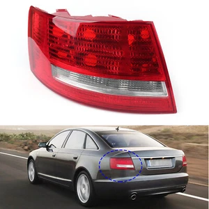 Left Driver'S Side Tail Light Cover For Audi A6 Quattro S6 06~08 Halogen - Picture 1 of 7