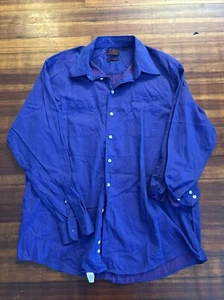 De colección Grateful Dead Manga Larga Abotonada Azul/Púrpura RN 27158 Talla XL - Imagen 1 de 10