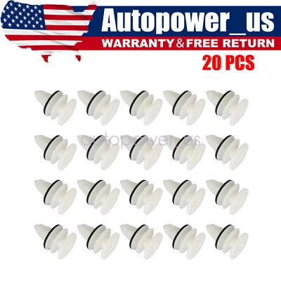 20PCS Door Trim Panel Retainer Clip Fender Liner Fastener Rivet For GMC Cadillac - Image 1 of 4
