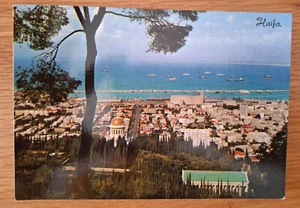Vintage Postcard from Israel View of Hafia from mount Carmel - Picture 1 of 1