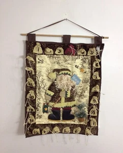 Christmas Santas Workshop Fabric Advent Calendar - Picture 1 of 7