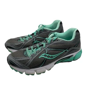Zapatillas deportivas Saucony Ignition 4 para mujer talla 7 gris verde azulado rejilla - Imagen 1 de 12