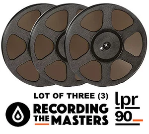 LOT OF(3) LPR90 RTM PYRAL RMG RMGI TAPE REEL 1/4" X 3600 10.5" PLASTIC TRIDENT - Picture 1 of 6