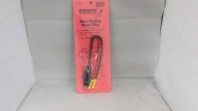 RIG RITE 470 MALE TROLLING MOTOR PLUG - Image 1 of 2