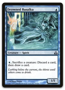Drowned Rusalka #24 (LP) Guildpact GPT Magic MTG - Picture 1 of 2