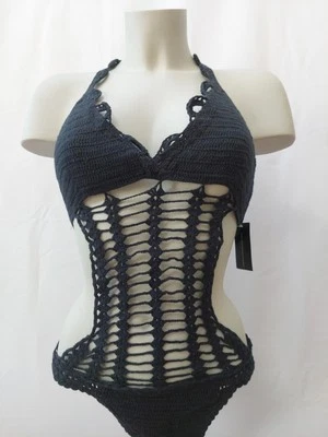 Sexy edler Badeanzug gestrickt und 100% Handmade-handgemacht - Somnia Luna - Bild 1 von 4