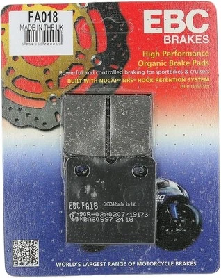 SE ADAPTA A LAS PASTILLAS DE DISCO DE FRENO TRASERAS BMW K1100LT K100 K 1100 LT Foto 1 de 3