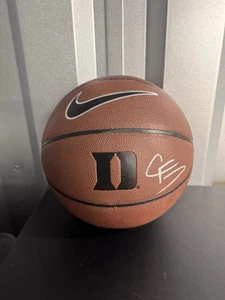 COOPER FLAGG SIGNED DUKE BLUE DEVILS NIKE BASKETBALL PLAYER OF THE YEAR #1 PICK - Picture 1 of 2