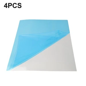 4pc Acryl Spiegelaufkleber Fliesen Wand Quadrat Selbstklebend Aufkleben - Bild 1 von 22