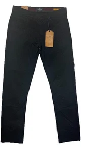 Across the Pond Signature Line Men’s Stretch Chino Pants Black Size 29x30 - Picture 1 of 5
