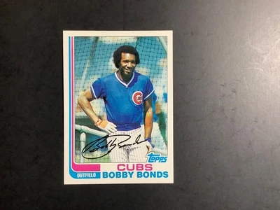 Topps 1982 Bobby Bonds #580 Paquete de Cubs Como Nuevo Belleza Fresca Afilada y Centrada. Foto 1 de 4