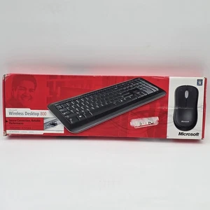 Microsoft Wireless Desktop Keyboard and Mouse 800 for Business - Afbeelding 1 van 6