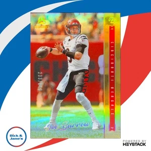 2022 Panini Luminance Joe Burrow Gold 233/249 #13 Cincinnati Bengals - Picture 1 of 10